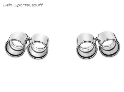 Akrapovic Titan Duplex Sistema Di Scarico BMW M6 F06 Grand Coupe Je 2X Rotondo - Immagine 1 di 4