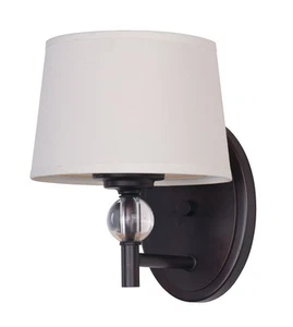 Maxim Lighting 12761WTOI Rondo Wall Sconce Wall Light in Oil Rubbed Bronze - Picture 1 of 4