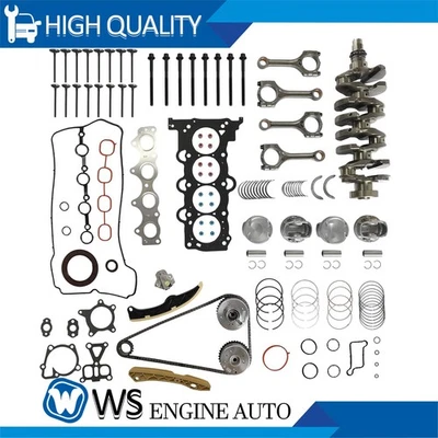 Kit de junta de culata del cigüeñal Kit de cadena de distribución para Hyundai Tucson Kia Soul G4FJ 1.6 Foto 1 de 4
