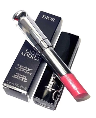 Dior Addict Hydrating Shine Lipstick Intense Color 373 Rose Celestial - Image 1 of 4