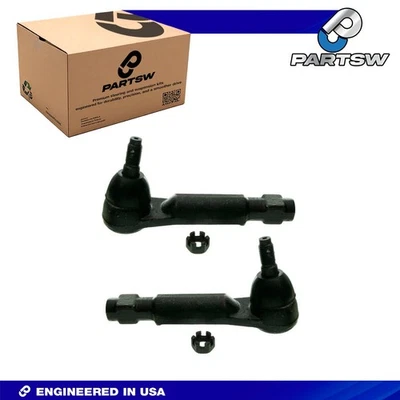 Front Outer Tie Rod End Kit 2 for Ford Mustang Lincoln Continental Mercury Capri - Image 1 of 4