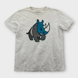 Camisa DE COLECCIÓN Ecko Unltd Para Hombres Gráfico Mediano Logo Rinoceronte Patinador Algodón Y2K - Imagen 1 de 5