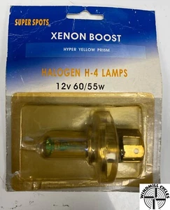 XENON BOOST H4 YELLOW LAMP 12V 60/55W #1187 - Picture 1 of 2