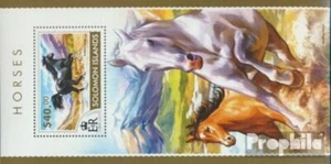 Salomoninseln bloque 413 nuevo 2015 caballos - Imagen 1 de 1