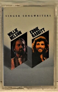 WILLIE NELSON & EDDIE RABBITT "Singer Songwriters"  1995 Cassette  Sony BT21130 - Picture 1 of 4