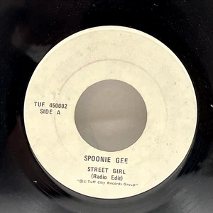 Spoonie Gee Street Girl Radio Edit Hip Hop Rap 45 Tuff City 450002 Rare - Imagen 1 de 3
