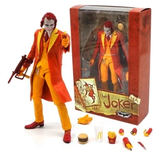 NECA DC Comics Orange McDonald's Joker Dark Knight Action Figure in Box Toy 7in