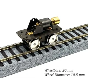 Chasis de accionamiento eléctrico locomotora modelo Aru H0/On30/O16,5/Oe D10,5 mm - Imagen 1 de 9