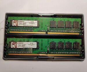 Kingston KVR800D2N6/1G - Memoria RAM de 2 GB (800 MHz DDR2 Non-ECC CL6 DIMM, 240