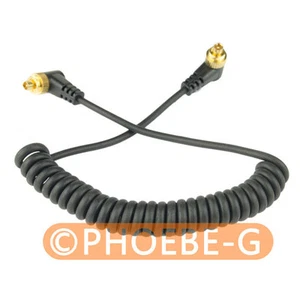 Male to Male FLASH PC Sync Cable for NIKON SC-15 SC-11 - Picture 1 of 3