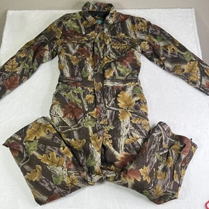 Vintage Hunting Coveralls Large Camo Realtree Advanced Timber Master Sport - Picture 1 of 14