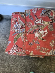Pair of Rose Tree Reversible Floral Standard Size Pillow Shams  - Picture 1 of 9