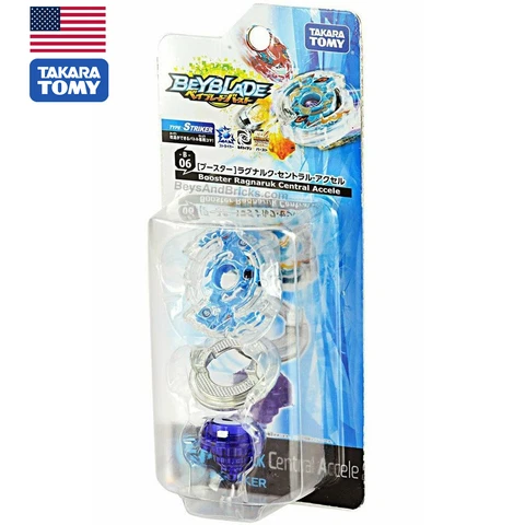 TAKARA TOMY Roktavor / Ragnaruk Central Accel Burst Beyblade B-06 - USA SELLER! Cover