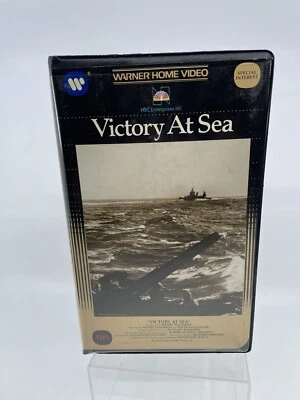 Victory at Sea 1960 VHS Warner Brothers Home Video Clamshell War Documentary HTF - Image 1 of 4