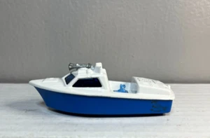 1976 - Matchbox Lesney - Police Launch Boat - 1:64 Diecast - Superfast - EX - Picture 1 of 4