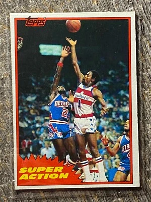 1981-82 Topps Basketball  YOU U PICK Singles Complete UR Set High Grade NBA Lot - Image 1 of 4