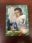 1986 TOPPS Football Card #357 Ray Childress Rookie RC Houston Combined Shipping. rookie card picture