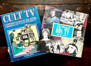 60's TV BOOK LOT! Cult TV, Javna, PLUS! The Best of 60s TV, McCall, TV Guide - Picture 1 of 23