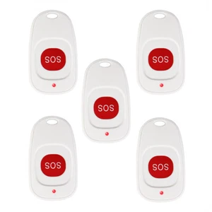 Retekess TH001 Wireless SOS Calling Alert Button Caregiver Pagers Hospital 5 PCS - Picture 1 of 6