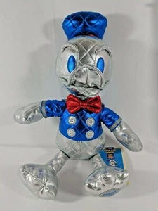 Authentic Donald Duck 85th Anniversary Metallic Plush Small 15'' Disney Store - Picture 1 of 6