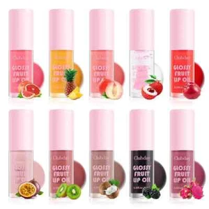 Glossy Lip Glow Oil Visibly Temperature Variation Plump Essence Smooth Lip Gloss - Picture 1 of 27