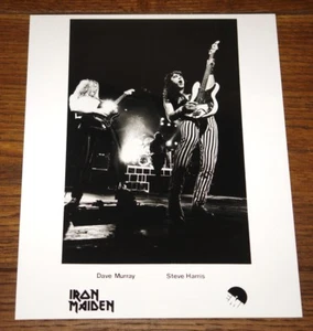 IRON MAIDEN RARE AUTHENTIC OFFICIAL EMI RECORD COMPANY PROMO PHOTOGRAPH 1982 - Picture 1 of 2