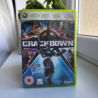 Crackdown Xbox 360, 2007 | CIB Complete w/Manual PAL - Image 1 of 4