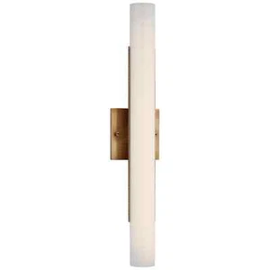 Kelly Wearstler Precision LED 4.25 inch Antique-Burnished Brass Bath Wall Light - Picture 1 of 1