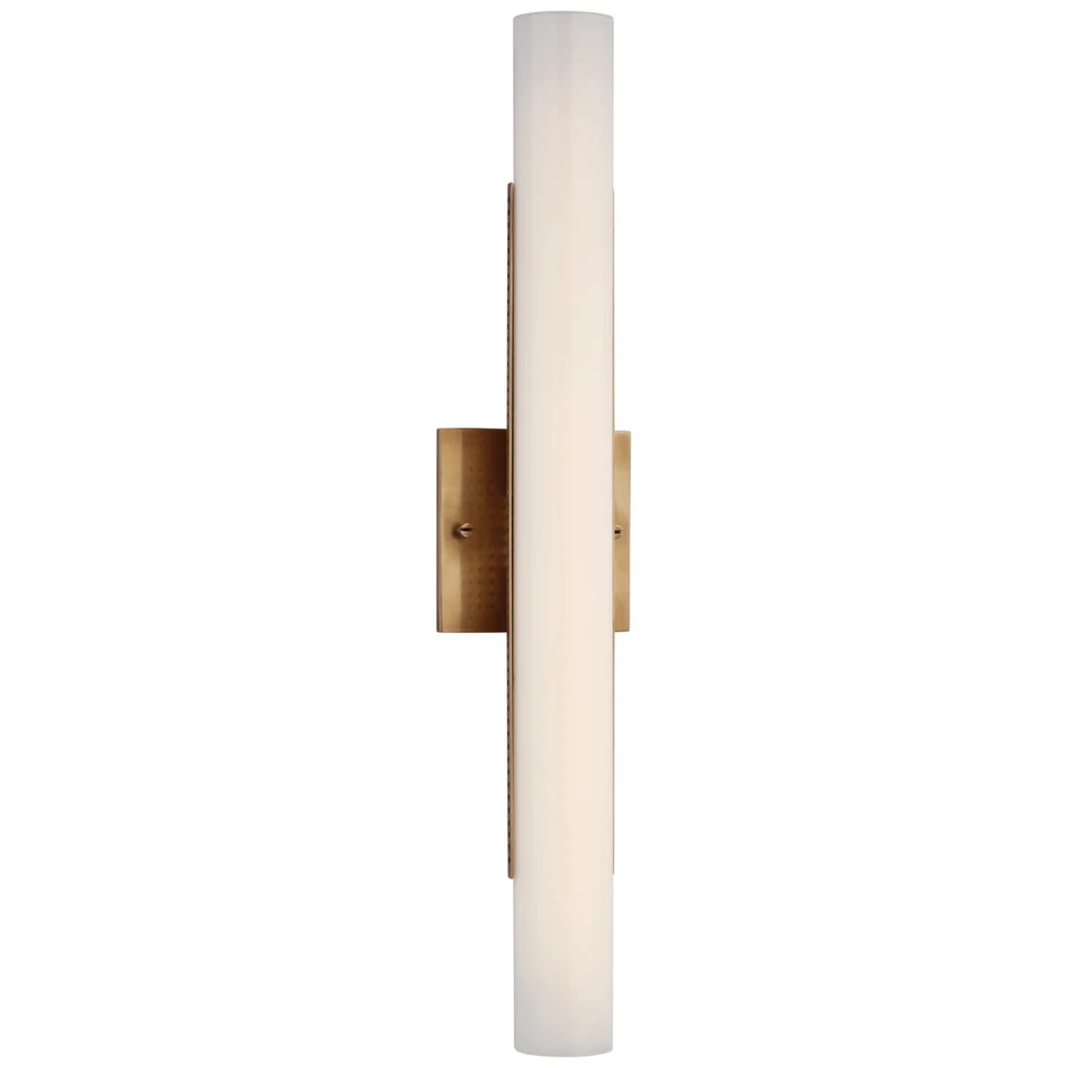 Kelly Wearstler Precision LED 4.25 inch Antique-Burnished Brass Bath Wall Light - Image 1 of 1