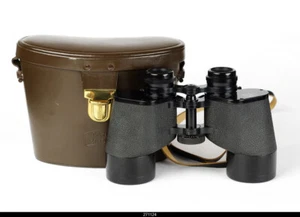 West Germany Carl Zeiss Binoculars 10x50 with Case Strap Mint - Picture 1 of 8