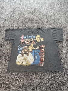 Camisa Tupac De Colección Para Hombres XL Life Is A Traffic Jam Años 90 Rap Thrashed Desteñida - Imagen 1 de 8