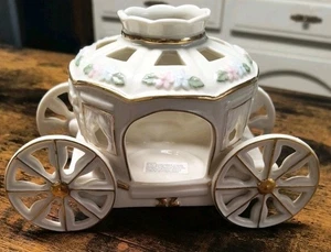 👰 Portavelas Carro Nupcial Mikasa Centro de mesa CAMPANAS DE BODA #FK018  - Imagen 1 de 6