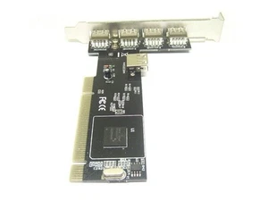 PCI to USB2.0 card 4 ports PCI to USB card USB expansion card NEC chip 2.0 - Afbeelding 1 van 11