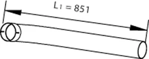Abgasrohr DINEX 47270 - Bild 1 von 5