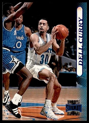 1996-97 Stadium Club Dell Curry #16 Charlotte Hornets - Image 1 of 2