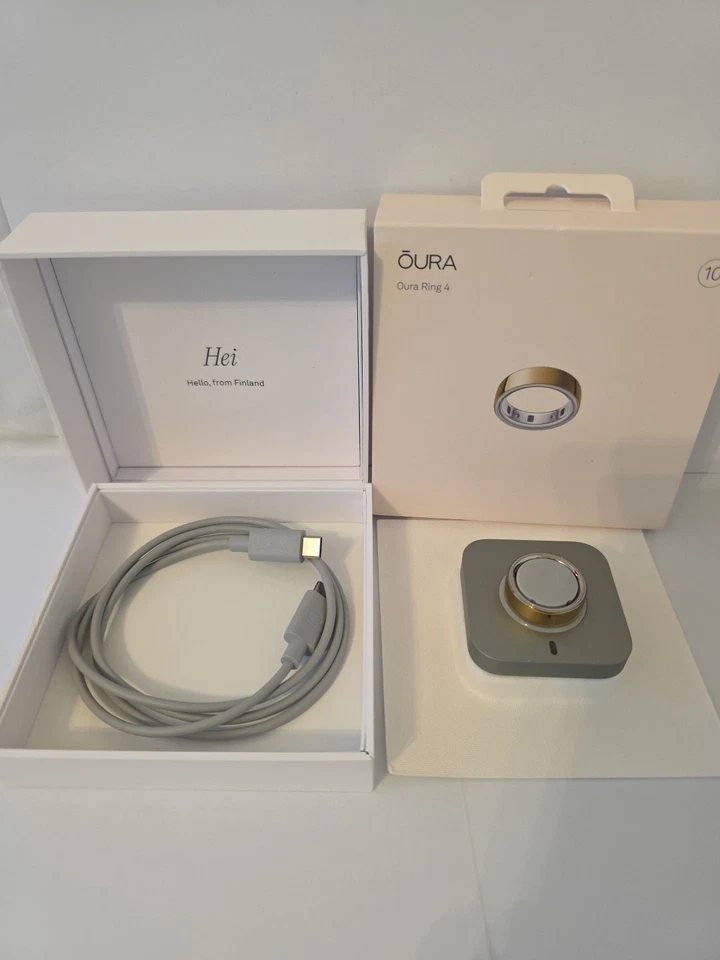 New(OpenBox) Oura Ring Gen 4 -size 10- Gold - Image 1 of 4