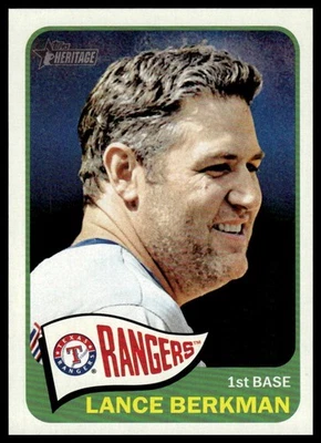 2014 Topps Heritage Lance Berkman #113 - Image 1 of 2
