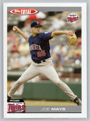 2004 Topps Total #612 Joe Mays Minnesota Twins - Imagem 1 de 2