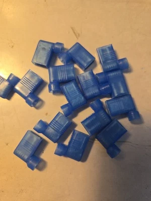 15 PC PANDUIT DNFR14-250FIB-M Right Angle 1/4" Tab Female Disconnect Free Shippn - Image 1 of 3