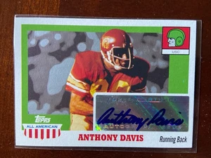 2005 Topps All American Anthony Davis certified AUTO USC - Picture 1 of 2