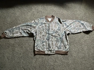 Vintage Mossy Oak Treestand Camo Jacket Button Snap Mens 3XL XXXL Made in USA - Image 1 of 4