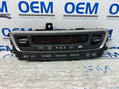 17 18 HONDA PILOT EX EXL temperatura climática aire acondicionado panel de control 79600-TG7-A62 OEM Foto 1 de 4
