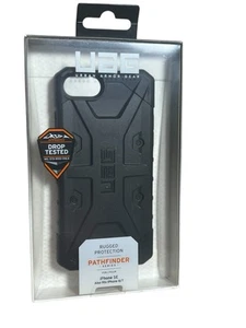 UAG Pathfinder Series Rugged Case for iPhone SE/8/7 Black Shockproof - Photo 1 sur 6