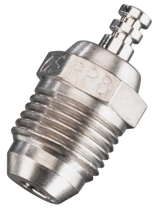 O.S. RP8 Turbo Glow Plug On-Road Cold Turbo Head Racing Engine - Image 1 of 1