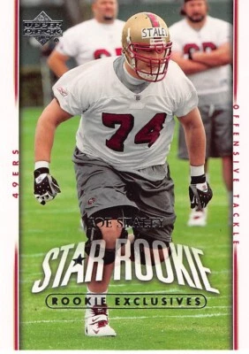 2007 Upper Deck Football Joe Staley RC #261 NM/MT SAN FRANCISCO 49ERS - Image 1 of 2