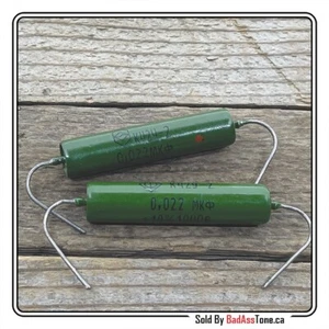 .022uf 1000V - K42Y-2 Condensatore PIO vintage russo - chitarra e basso - Foto 1 di 2