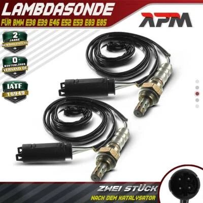 2x Sonda Lambda Diagnostica dopo Kat per BMW E46 E39 E60 E83 E36 E85 Land Rover - Immagine 1 di 4