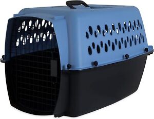 Petmate 26" Large Portable Pet Crate for Dogs, Travel Carrier Plastic Dog Kennel