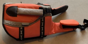 Outward Hound Dog Life Jacket Orange Small - Picture 1 of 9