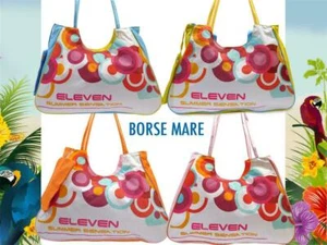 BORSA MARE TRACOLLA DONNA TELA SPIAGGIA FANTASIA POCHETTE summer spiaggia - Foto 1 di 7